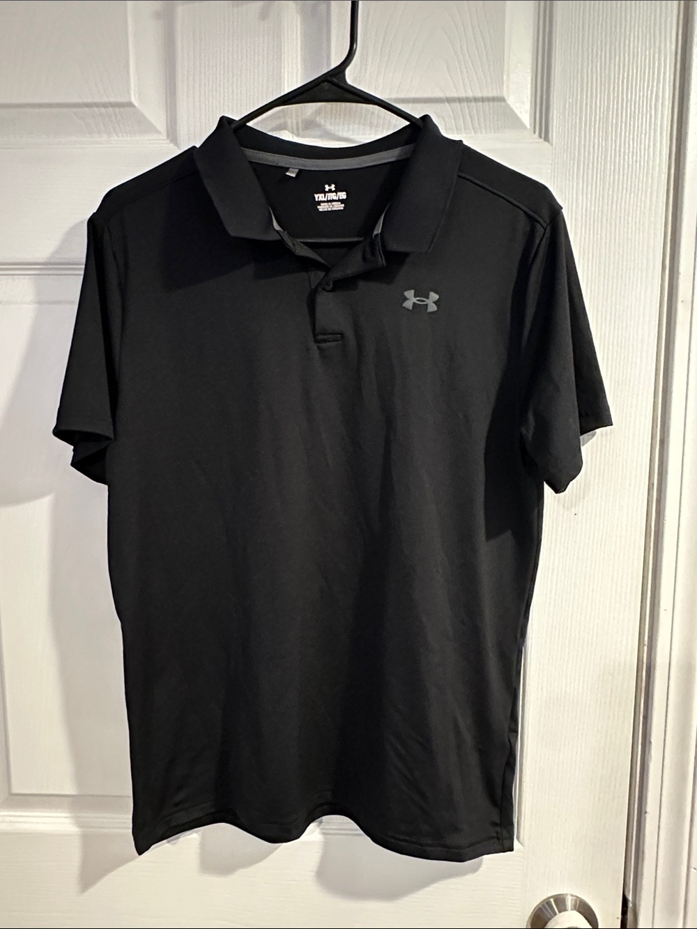 Under Armour Black Men’s Polo with Logo